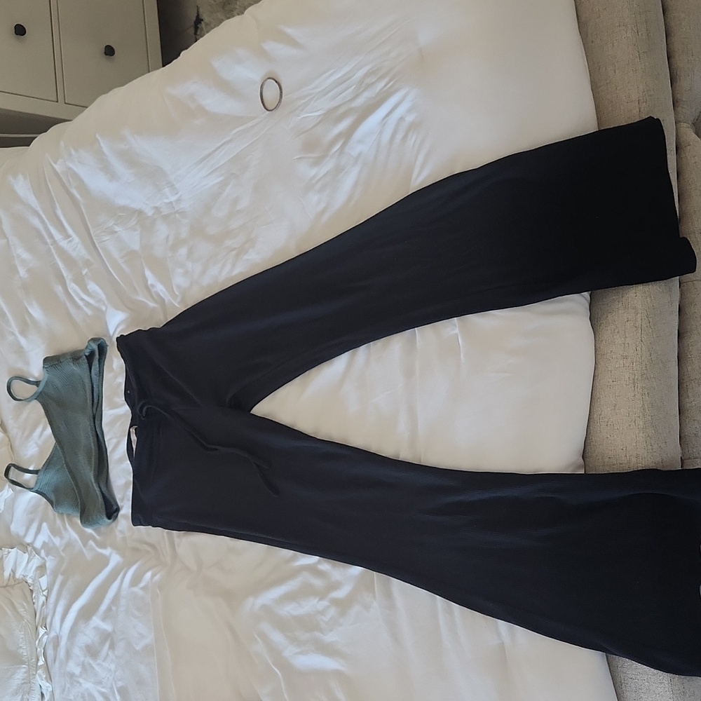 Elegant Black Flare Pants for Women